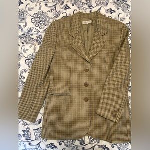 Ladies Houndstooth Blazer
